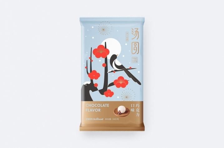 驚艷四座的國風之美，中式湯圓包裝設計