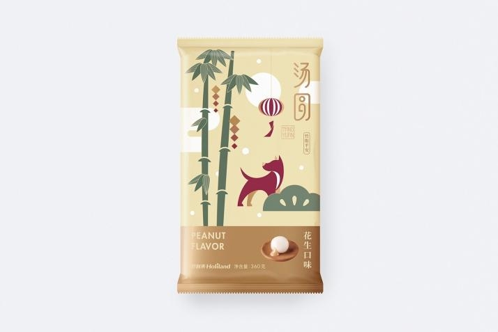 驚艷四座的國風之美，中式湯圓包裝設計